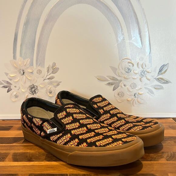 Vans x Stranger Things Customs Slip On Sneakers - Picture 1 of 10